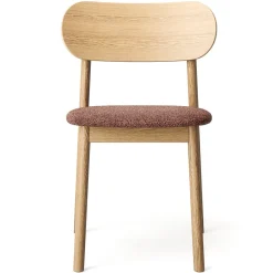 Decotique Elephant Spisebordsstol Naturligt Egetrá/Antracitfarvet Bouclé