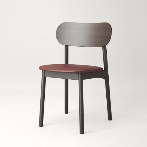 Decotique Elephant Spisebordsstol Mørkt Egetrá/Brunt Láder