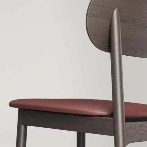 Decotique Elephant Spisebordsstol Mørkt Egetrá/Brunt Láder