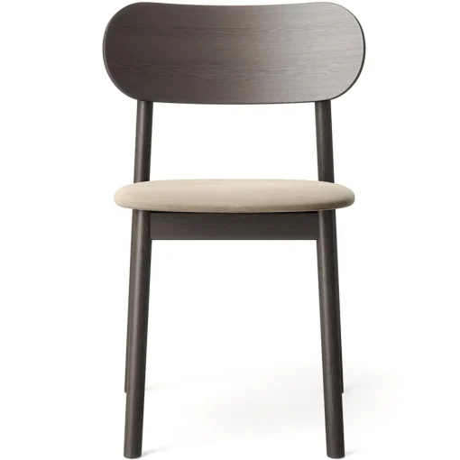 Decotique Elephant Spisebordsstol Mørkt Egetrá/Beige Fløjl