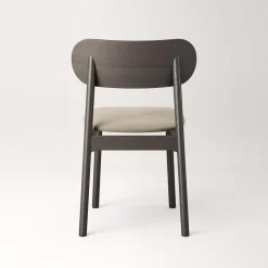 Decotique Elephant Spisebordsstol Mørkt Egetrá/Beige Fløjl