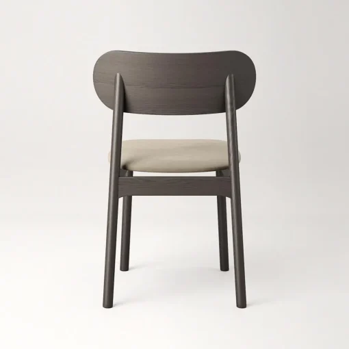Decotique Elephant Spisebordsstol Mørkt Egetrá/Beige Fløjl