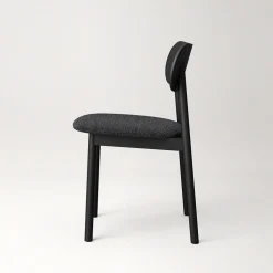 Decotique Elephant Spisebordsstol Sort/Antracitfarvet Bouclé