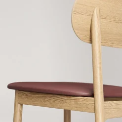 Decotique Elephant Spisebordsstol Naturligt Egetrá/Brunt Láder