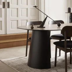 Decotique Elephant Spisebordsstol Mørkt Egetrá/Sort Fløjl
