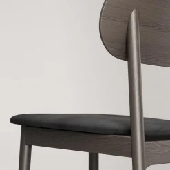 Decotique Elephant Spisebordsstol Mørkt Egetrá/Sort Fløjl