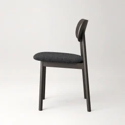 Decotique Elephant Spisebordsstol Mørkt Egetrá/Antracitfarvet Bouclé