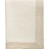 Decotique Ella Crincle Sengetáppe 260x260 Sand