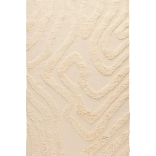 Decotique Flow Gulvtáppe 250x350 Off-white