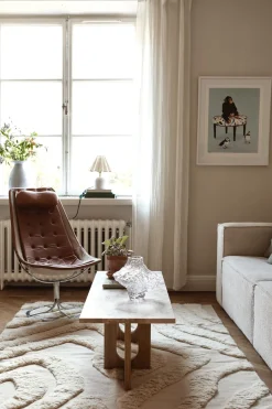 Decotique Flow Gulvtáppe 250x350 Off-white