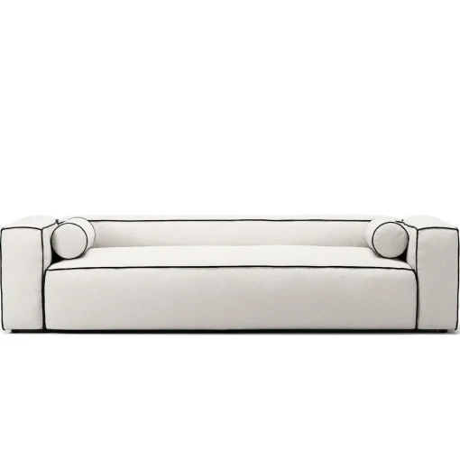 Decotique Gar 3-Personers Sofa Steam/Hvid/Grafitgrå