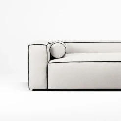 Decotique Gar 3-Personers Sofa Steam/Hvid/Grafitgrå