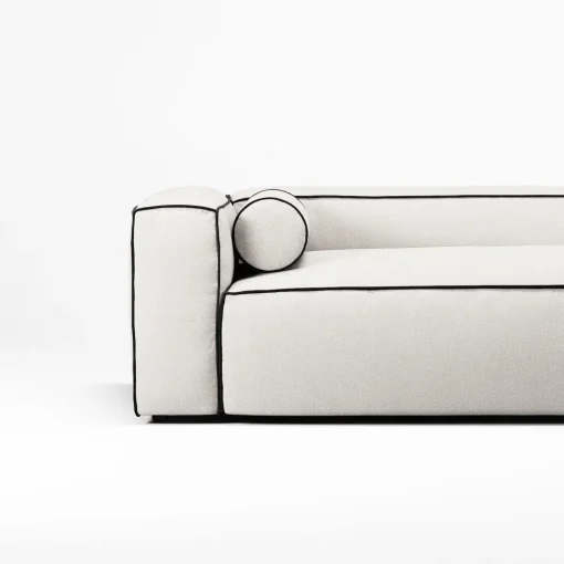 Decotique Gar 3-Personers Sofa Steam/Hvid/Grafitgrå