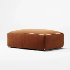 Decotique Grand Hue Fodskammel Moonwhite/Kobber