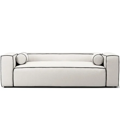 Decotique Grand Hue 2-Personers Sofa Steam/Hvid/Grafitgrå