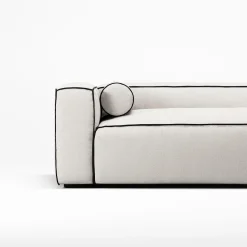 Decotique Grand Hue 2-Personers Sofa Steam/Hvid/Grafitgrå