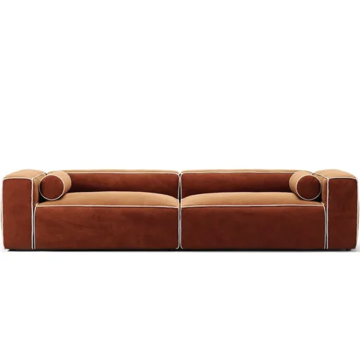 Decotique Grand Hue 4-Personers Sofa Moonwhite/Kobber