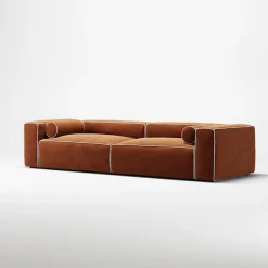 Decotique Grand Hue 4-Personers Sofa Moonwhite/Kobber