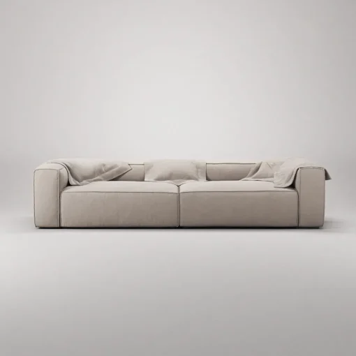Decotique Grand 4-Personers Sofa Sandshell/Beige