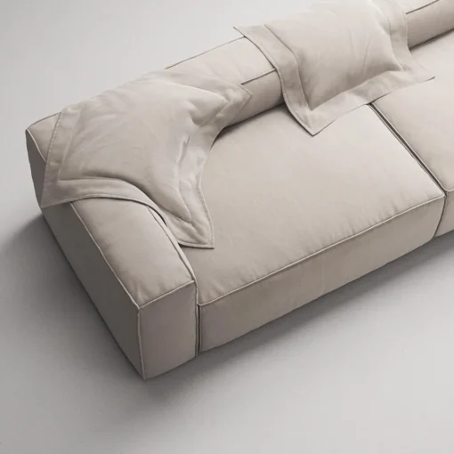 Decotique Grand 4-Personers Sofa Sandshell/Beige