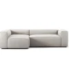 Decotique Grand 3-Personers Sofa Divan Venstre Moonwhite