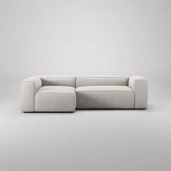 Decotique Grand 3-Personers Sofa Divan Venstre Moonwhite