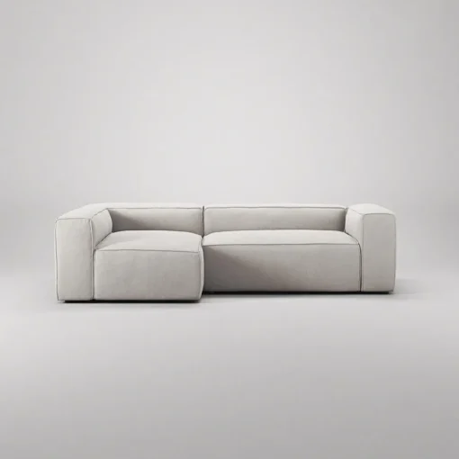 Decotique Grand 3-Personers Sofa Divan Venstre Moonwhite