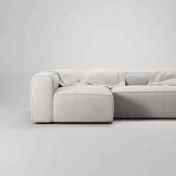 Decotique Grand 4-Personers Sofa Divan Venstre Moonwhite