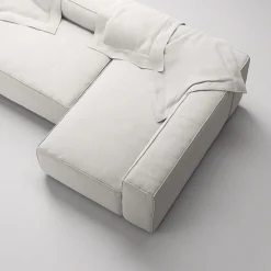 Decotique Grand 4-Personers Sofa Divan Højre Moonwhite