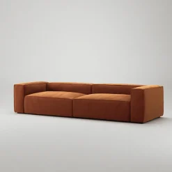Decotique Grand 4-Personers Sofa Kobber