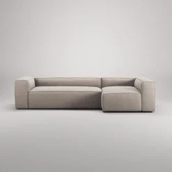 Decotique Grand 4-Personers Sofa Divan Højre Sandshell/Beige