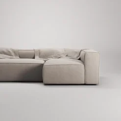 Decotique Grand 4-Personers Sofa Divan Højre Sandshell/Beige