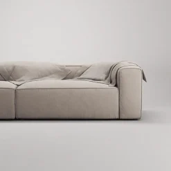 Decotique Grand 3-Personers Sofa Åben Ende Venstre Sandshell/Beige