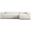 Decotique Grand 4-Personers Sofa Divan Højre Steam/Hvid