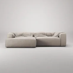 Decotique Grand 3-Personers Sofa Chaiselong Venstre Sandshell/Beige