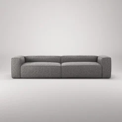 Decotique Grand 4-Personers Sofa Grå Marmor