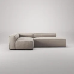 Decotique Grand 3-Personers Loungesofa Åben Ende Højre Sandshell/Beige