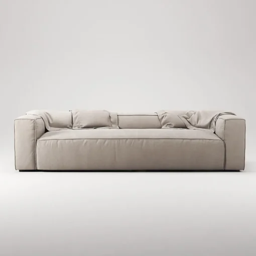 Decotique Grand 3-Personers Sofa Sandshell/Beige