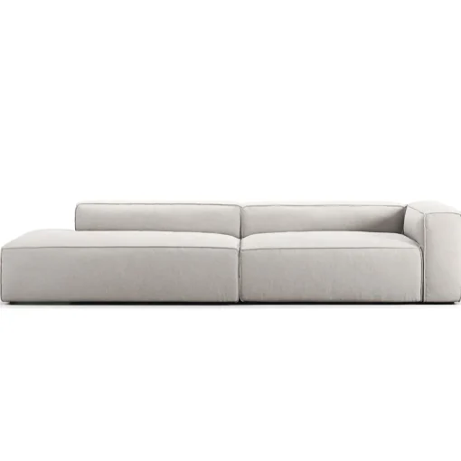 Decotique Grand 4-Personers Sofa Divan Venstre Sandshell/Beige