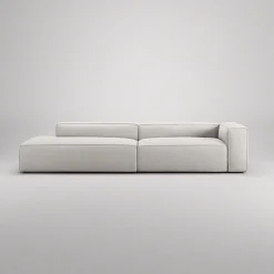 Decotique Grand 4-Personers Sofa Divan Venstre Sandshell/Beige