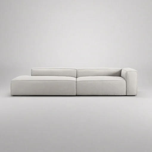 Decotique Grand 4-Personers Sofa Divan Venstre Sandshell/Beige