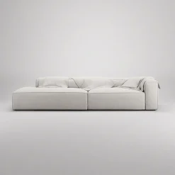 Decotique Grand 4-Personers Sofa Divan Venstre Sandshell/Beige