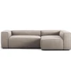 Decotique Grand 3-Personers Sofa Divan Højre Sandshell/Beige