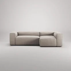 Decotique Grand 3-Personers Sofa Divan Højre Sandshell/Beige