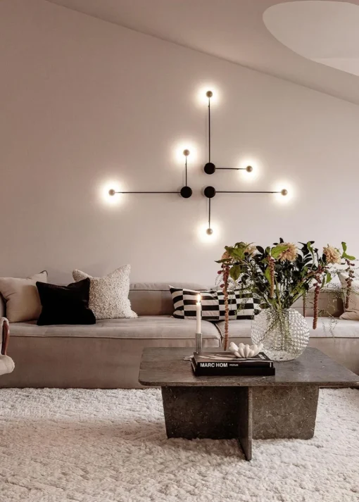 Decotique Grand 3-Personers Sofa Divan Højre Sandshell/Beige