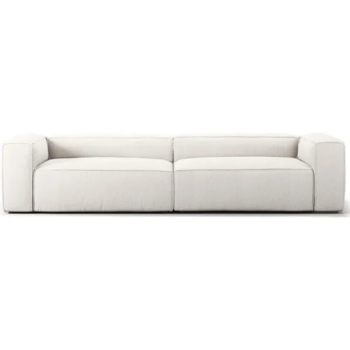 Decotique Grand 4-Personers Sofa Steam/Hvid