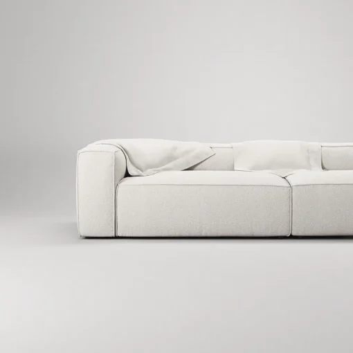 Decotique Grand 4-Personers Sofa Steam/Hvid