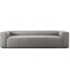 Decotique Grand 3-Personers Sofa Grå Marmor