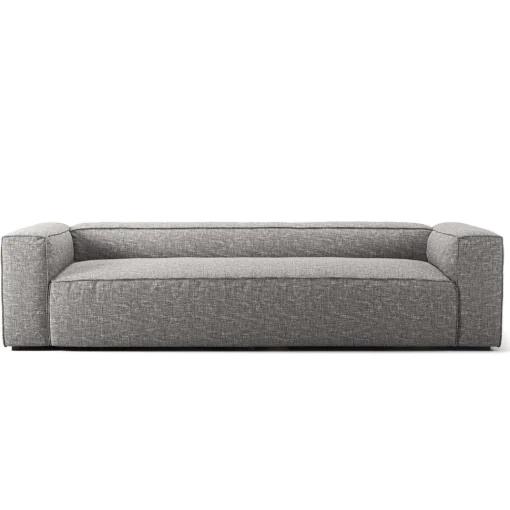 Decotique Grand 3-Personers Sofa Grå Marmor