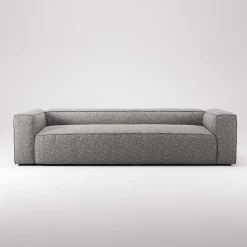 Decotique Grand 3-Personers Sofa Grå Marmor